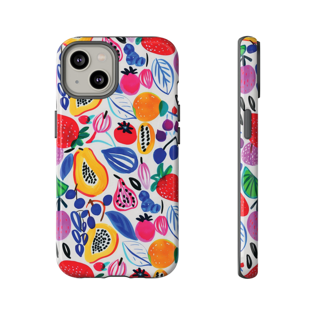 Cute IPhone Case | Summer Fruits Cocktail, iPhone 15 Case | iPhone 15 Pro Case, Iphone 14 Case, Iphone 14 Pro Max Case, Protective Iphone Case - Studio40ParkLane
