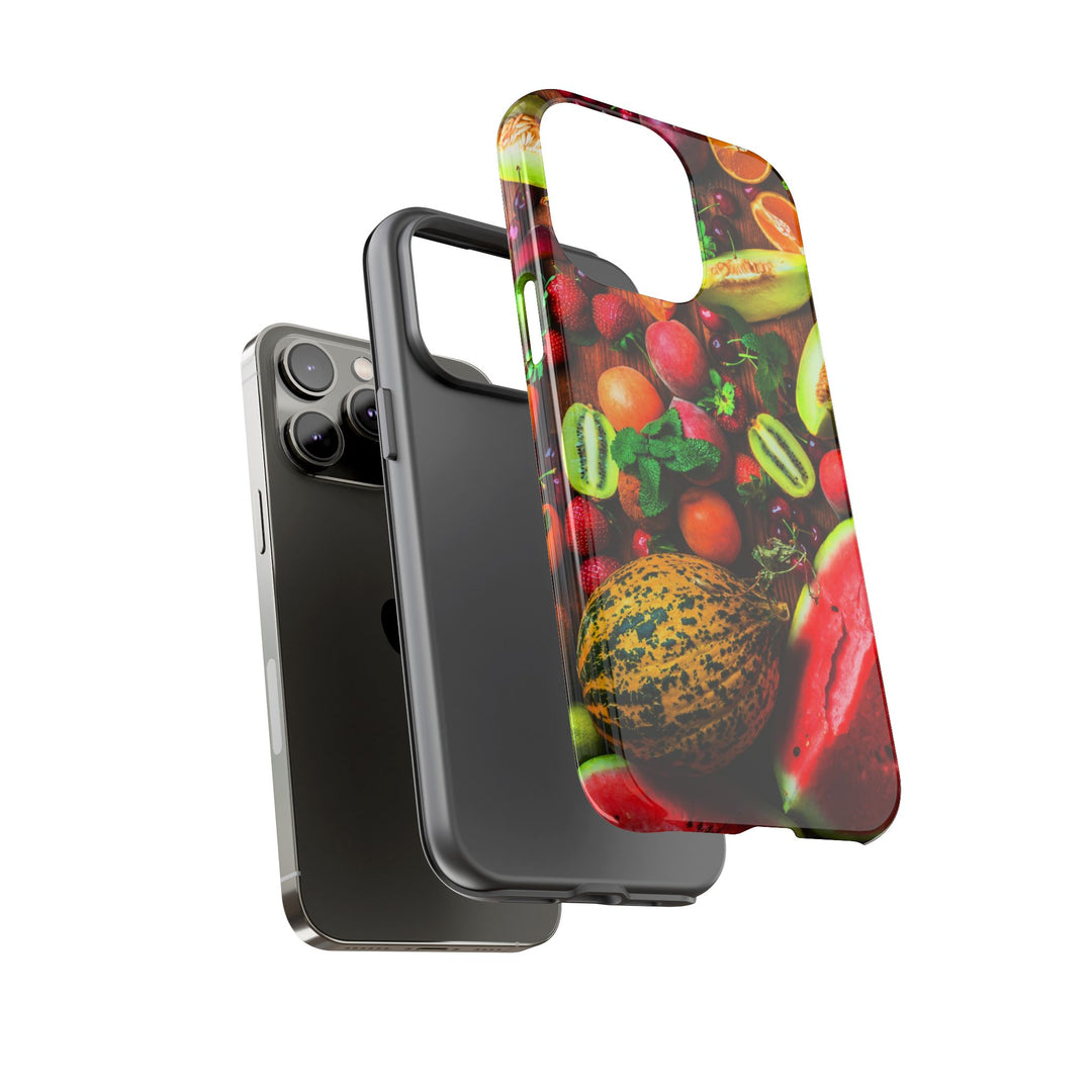 Fall Fruit Collage Cute Phone Case for, Samsung Galaxy S24, S23, S22, S21, IPhone 16 Case | Iphone 15, Iphone 14, IPhone 13 Case Mom Dad Gift - Studio40ParkLane