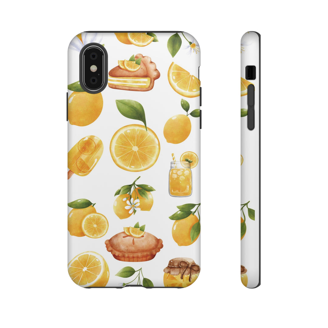 Cute IPhone Case | Summer Fruit Lemon, iPhone 15 Case | iPhone 15 Pro Case, Iphone 14 Case, Iphone 14 Pro Max Case, Protective Iphone Case - Studio40ParkLane