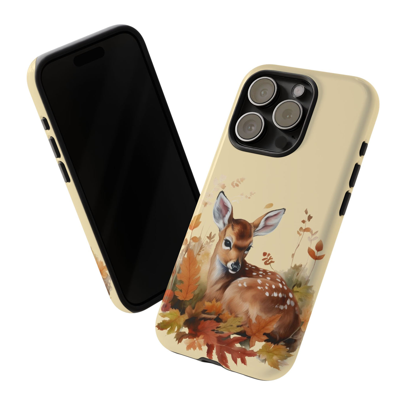 Autumn Fall Deer Gift for Her Cute Phone Case for, Samsung Galaxy S24, S23, S22, S21, IPhone 16 Case | Iphone 15, Iphone 14, IPhone 13 Case