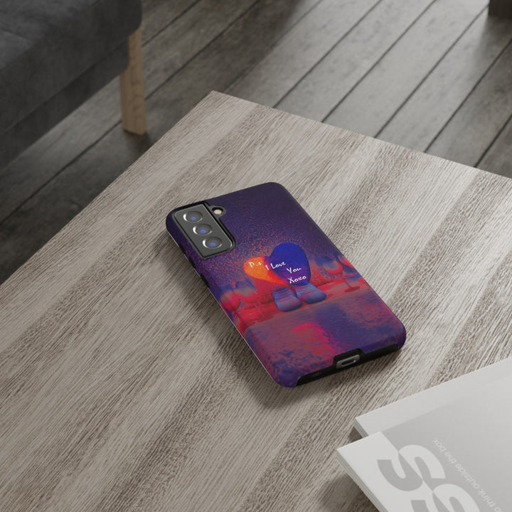 Cute Samsung Case | Cool Iphone Case | PS I love You - Heart, Samsung S24, S23, S22, S21, IPhone 15 Case | Iphone 14 Case, Iphone 13 Case - Studio40ParkLane