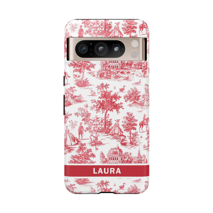 Premium Tough Personalized Initial Custom Gift Cute Phone Cases for Samsung Galaxy S24, S23, S22, S21 Plus, Ultra, Iphone 16, 15, 14 Pro Max - Studio40ParkLane