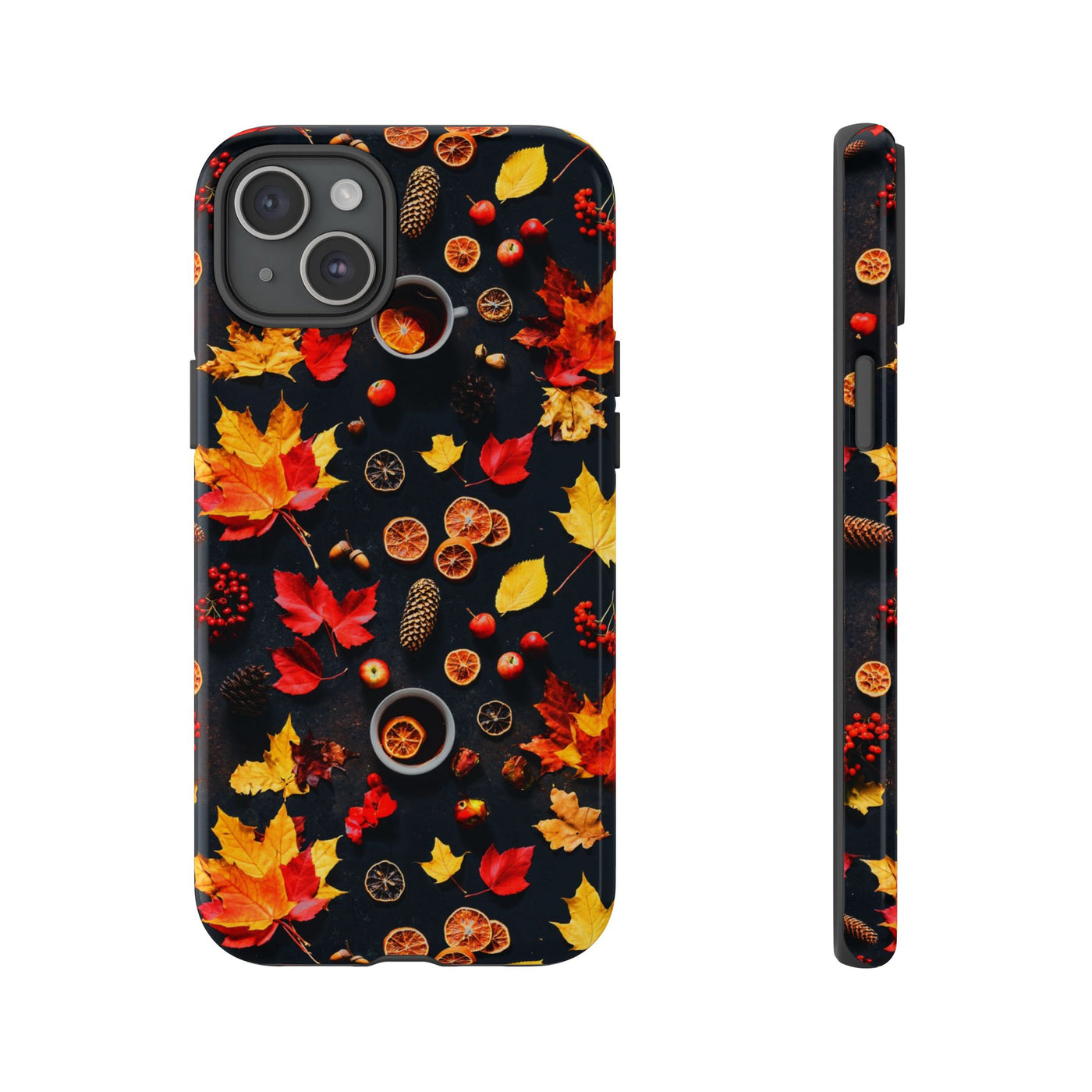 Cute Fall Fruit Phone Case Coquette Collage for, Samsung S24, S23, S22, S21, IPhone 15 Case | Iphone 14 Case, Iphone 13 Case, IPhone 16 Case