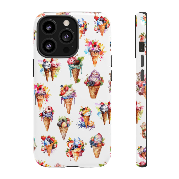 Impact Resistant, Summer Icecream, Cute Phone Cases for Samsung S24, S23, S22, S21, IPhone 15 pro, Iphone 14 pro, Iphone 13 IPhone 12, Iphone 11 - Studio40ParkLane