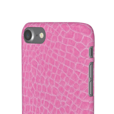 Snap Non Leather Pink Color Pattern Gift for Her Cute Phone Cases for Samsung Galaxy S24, S23, S22, S21, S20, Plus, Ultra, Iphone 16, 15, 14, Pro and Max - Studio40ParkLane
