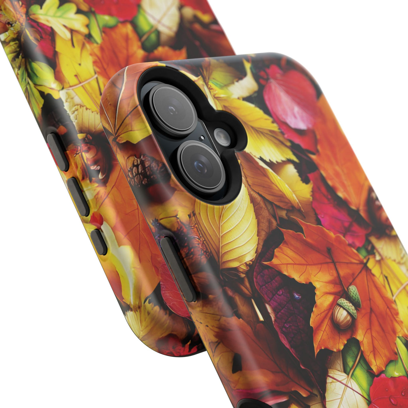 Aesthetic Tough Magsafe Fall Leaves Foliage Phone Case - For iPhone 17 Pro Max iPhone 16 Pro iPhone 15 Iphone 14 Plus 13 Pro 12 11 10 - Studio40ParkLane