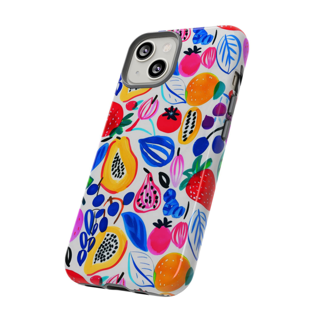 Summer Fruit Cute Tough Phone Case - For Apple iPhone 17, 16 Pro Max, 15 Pro Max, 14 Plus 13 Pro 12, Samsung Galaxy S26, S25, S24 Plus Ultra