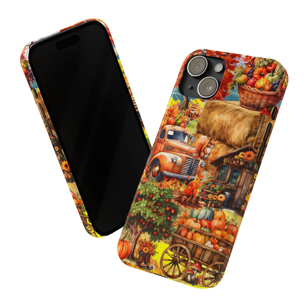 Slim Fall Coquette Collage Cute Phone Cases for Iphone 16 | iPhone 15 Case | iPhone 15 Pro Max Case, Iphone 14, Iphone 14 Pro Max, Iphone 13, Mom Dad Gift - Studio40ParkLane