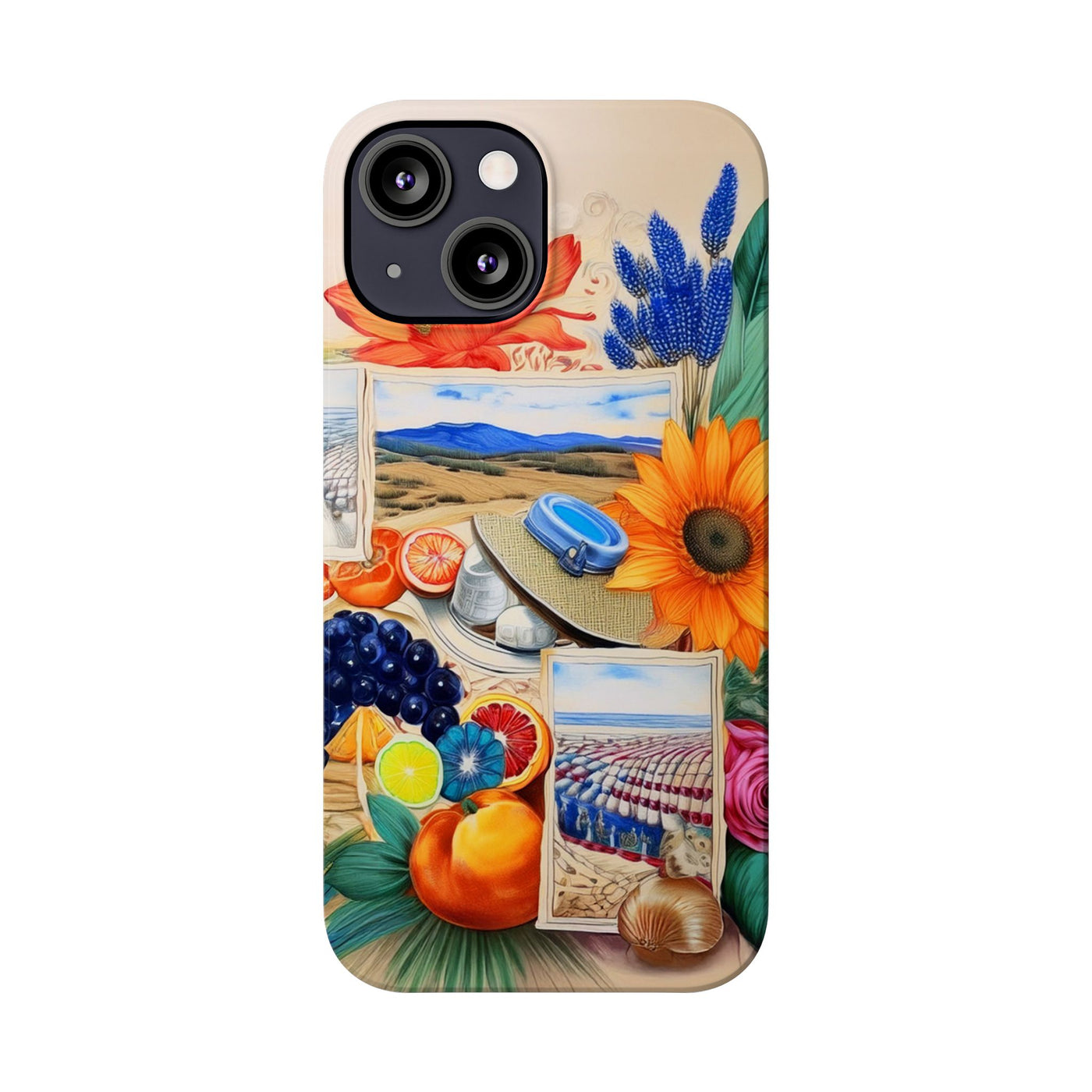 Slim Trendy Fall Coquette Collage Gift for Her Cute Phone Cases for Iphone 16 Cases | iPhone 15 Case | iPhone 15 Pro Max Case, Iphone 14 Case, Iphone 13, Slim