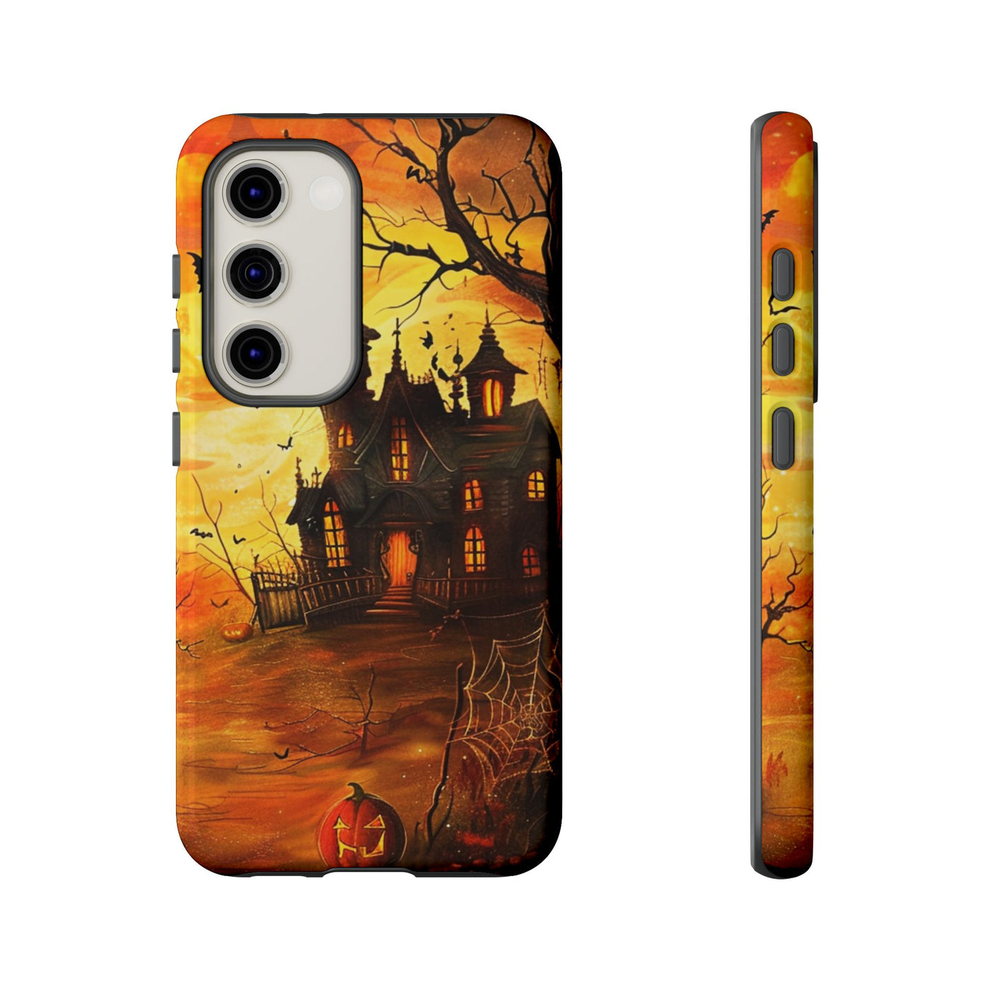 Halloween Spooky Impact Resistant, Cute Phone Cases for Samsung S24, S23, S22, S21, IPhone 15 pro Iphone 14 pro Iphone 13 IPhone 12 Iphone 11