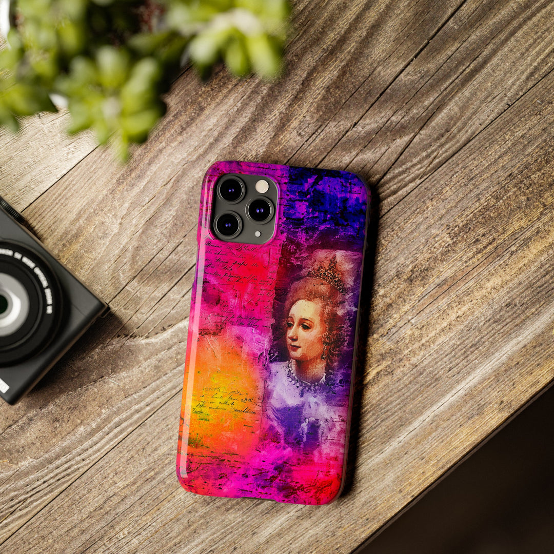 Modern Vintage Woman Slim Cute Phone Cases for Iphone | iPhone 15 Case | iPhone 15 Pro Max Case, Iphone 14, Iphone 14 Pro Max, Iphone 13 - Studio40ParkLane