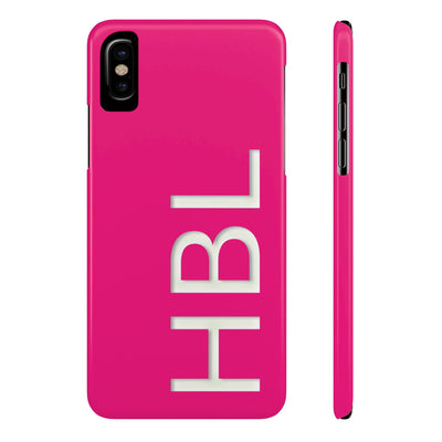 Slim Custom Personalized Pink Gift for Her Cute Phone Cases for Iphone 16 Pro Max | iPhone 15 Case | iPhone 15 Pro Max Case, Iphone 14, 13, 12, 11, 10, 8, 7