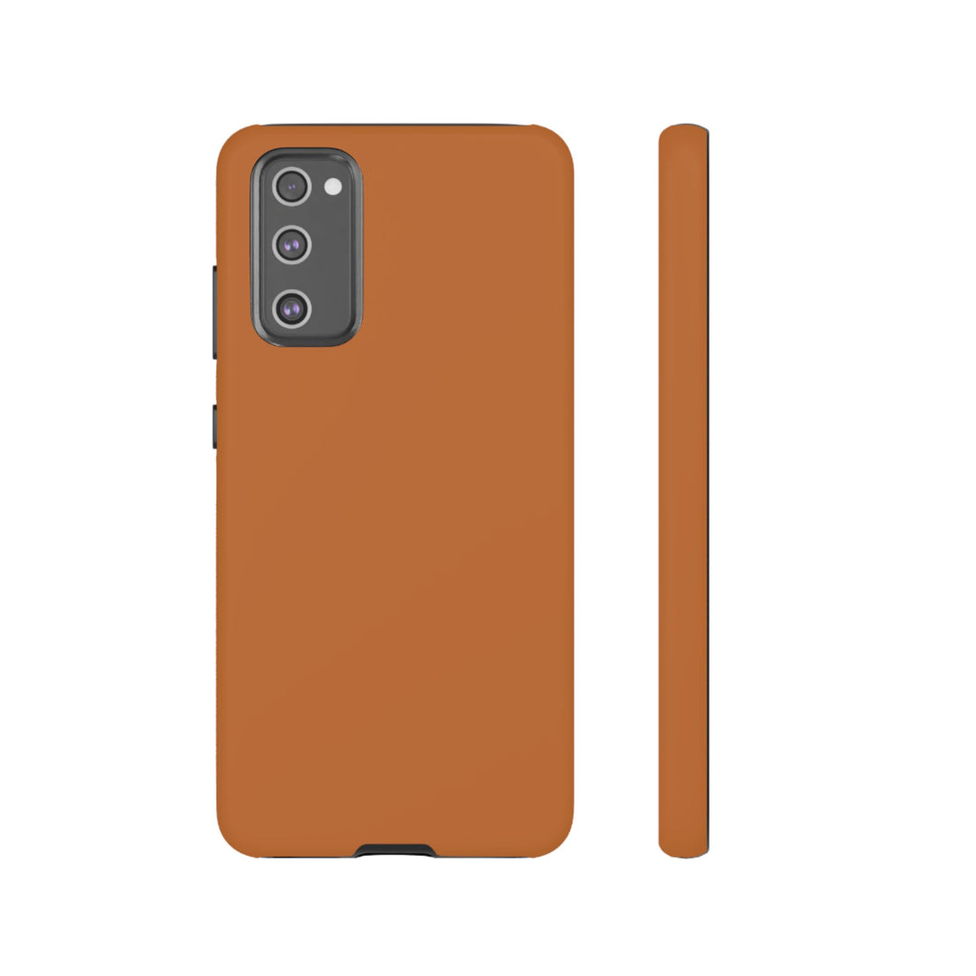Premium Tough Rusty Brown Orange Gift for Her Cute Phone Cases for Samsung S25 S24, S23, S22, S21, Iphone, 16, 15, 14, 13 Pro Max Ultra - Studio40ParkLane