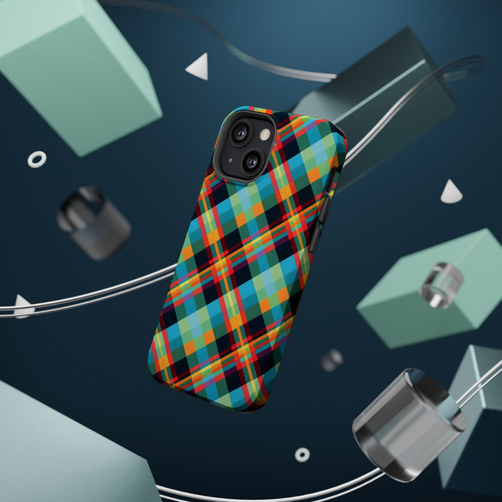 Checkered Plaid Magsafe Gift for Her Cute Phone Case for Iphone, | iPhone 16 | iPhone 15 Pro Max, Iphone 14 Pro Max, 13 12 11 10 9 8 7 - Studio40ParkLane