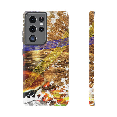 Impact Resistant, Pecan Pie Abstract, Cute Phone Cases for Samsung S24, S23, S22, S21, IPhone 15 pro Iphone 14 pro Iphone 13 IPhone 12 Iphone 11