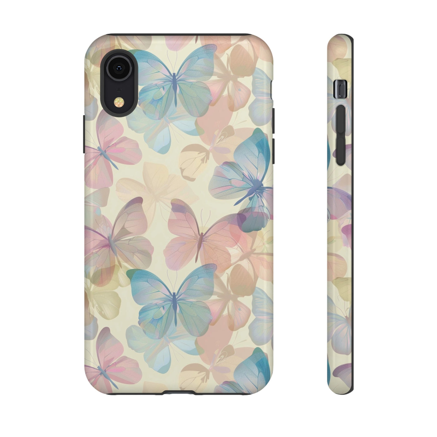 Cute Samsung Case | Cool Iphone Case | Summer Pastel Butterflies, Samsung S24, S23, S22, S21, IPhone 15 Case | Iphone 14 Case, Iphone 13 Case