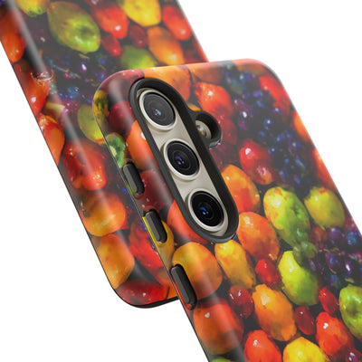 Impact Resistant, Fall Fruit, Cute Phone Cases for Samsung S24, S23, S22, S21, IPhone 15 pro Iphone 14 pro Iphone 13 IPhone 12 Iphone 11