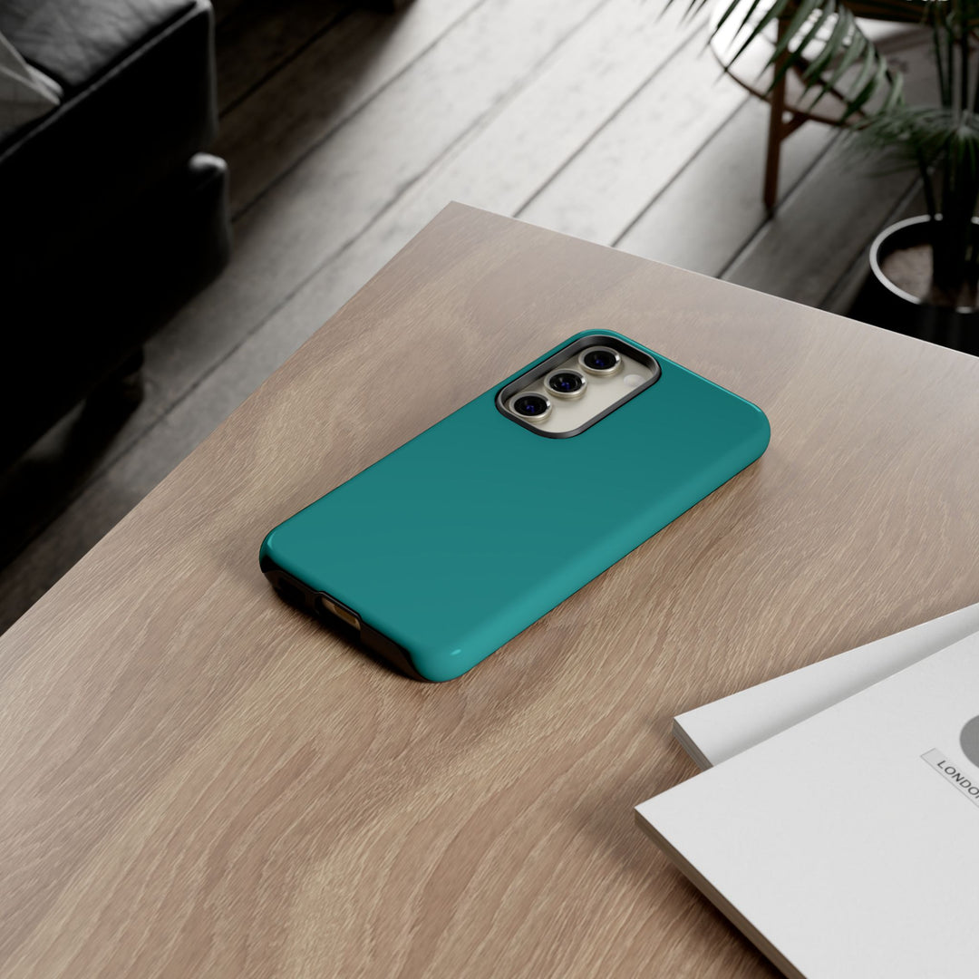 Premium Tough Turquoise Blue Gift for Her Cute Phone Cases for Samsung S25 S24, S23, S22, S21, Iphone, 16, 15, 14, 13 Pro Max Ultra - Studio40ParkLane