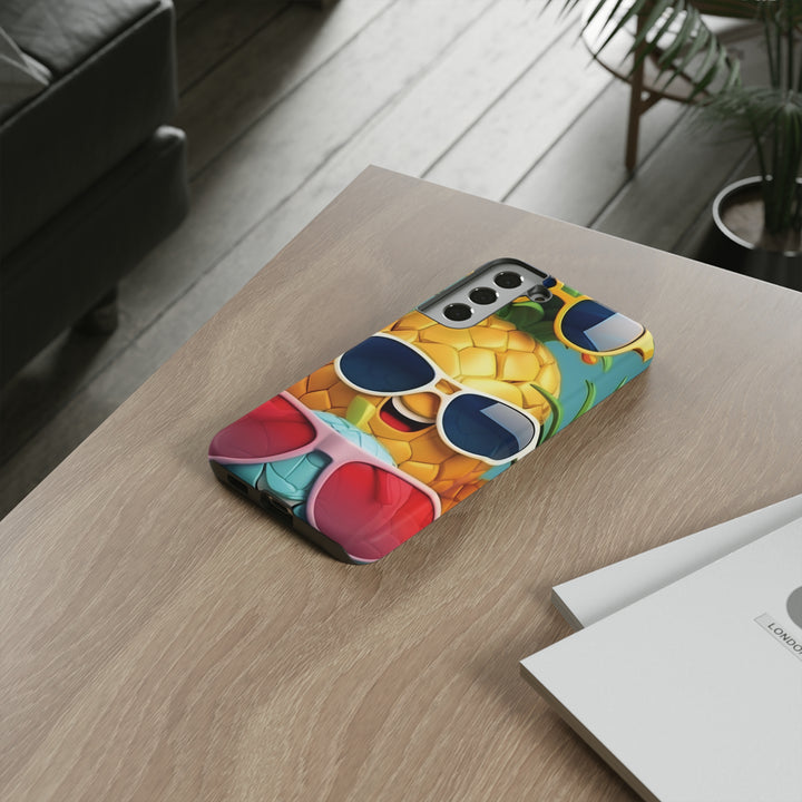 Cute Samsung Phone Case | Aesthetic Samsung Phone Case | Galaxy S23, S22, S21, S20 | Summer Pineapple Fruit, Protective Phone Case - Studio40ParkLane