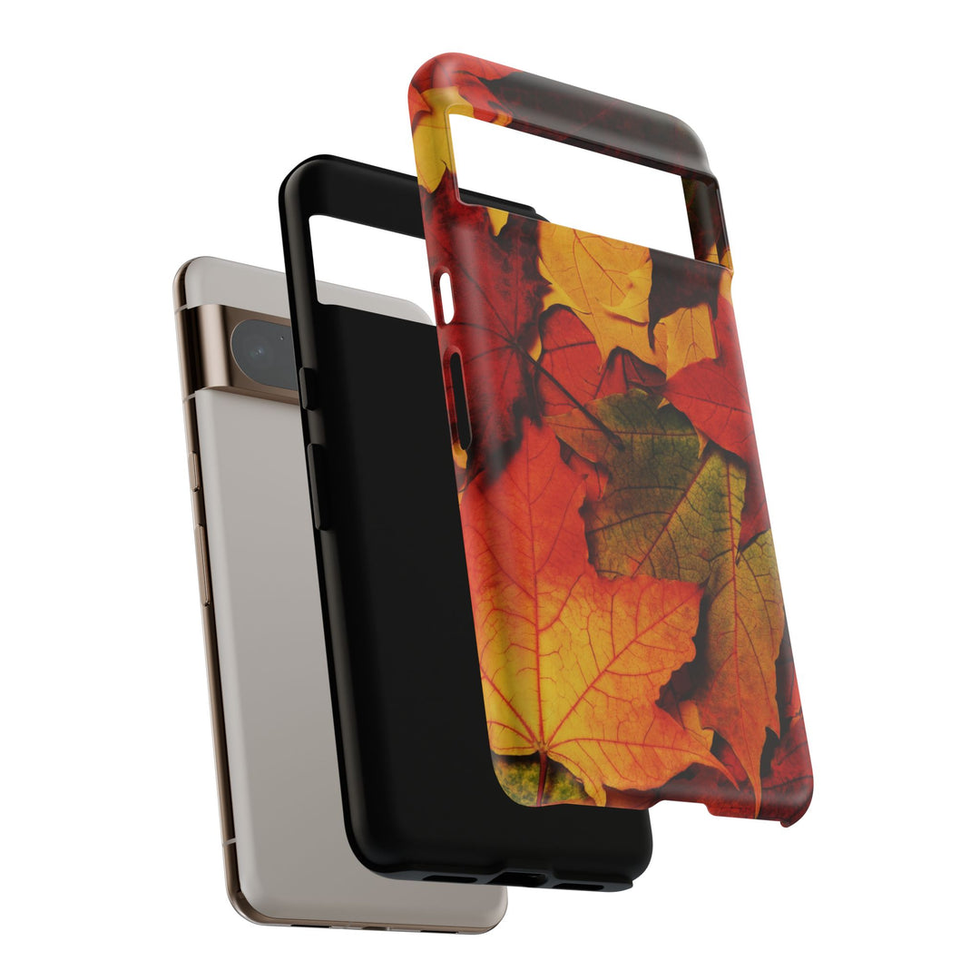 Autumn Fall Leaves Gift Cute Phone Case for, Samsung Galaxy S24, S23, S22, S21, IPhone 16 Case | Iphone 15, Iphone 14, IPhone 13 Case Mom Dad Gift - Studio40ParkLane