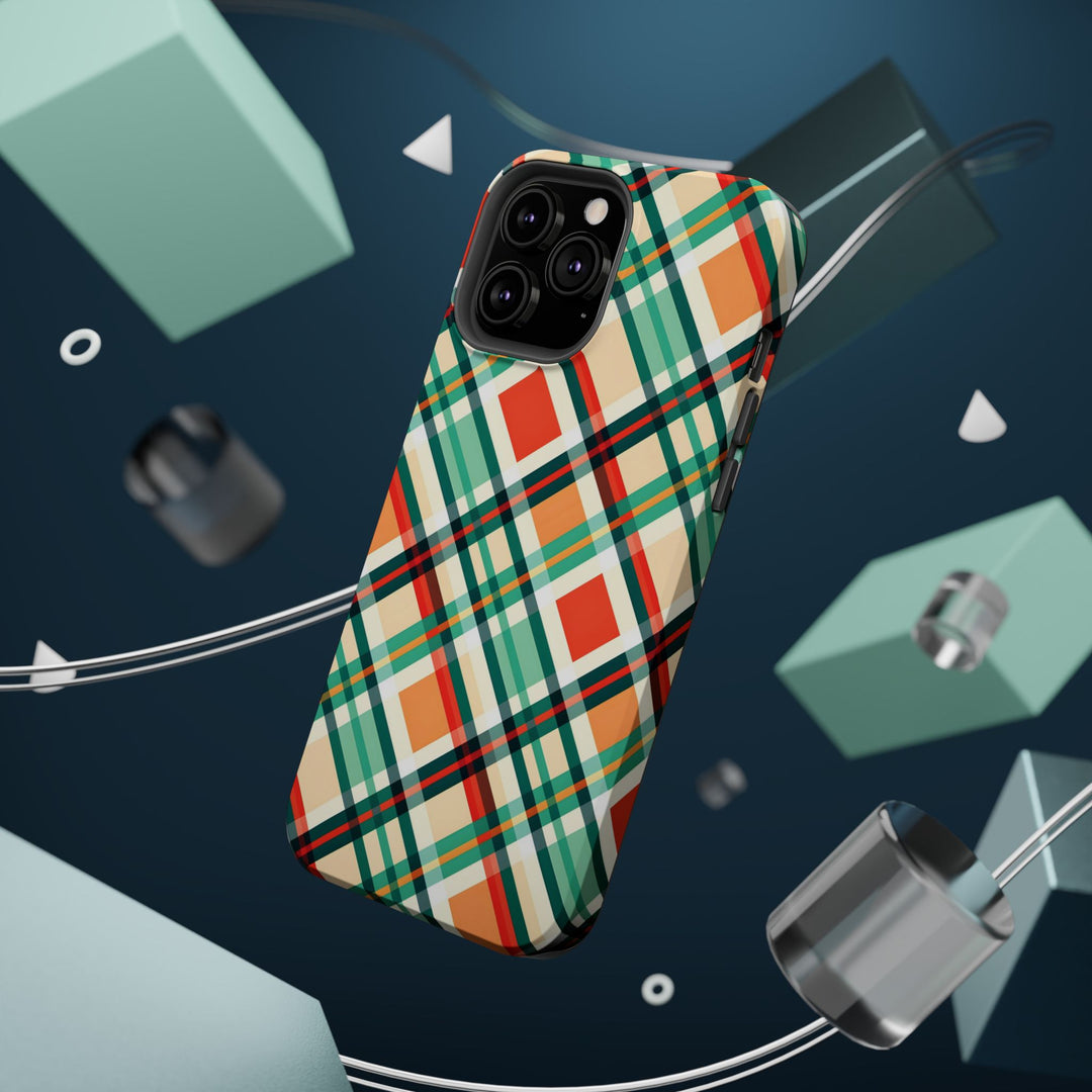 Checkered Plaid Magsafe Gift for Her Cute Phone Case for Iphone, | iPhone 16 | iPhone 15 Pro Max, Iphone 14 Pro Max, 13 12 11 10 9 8 7 - Studio40ParkLane