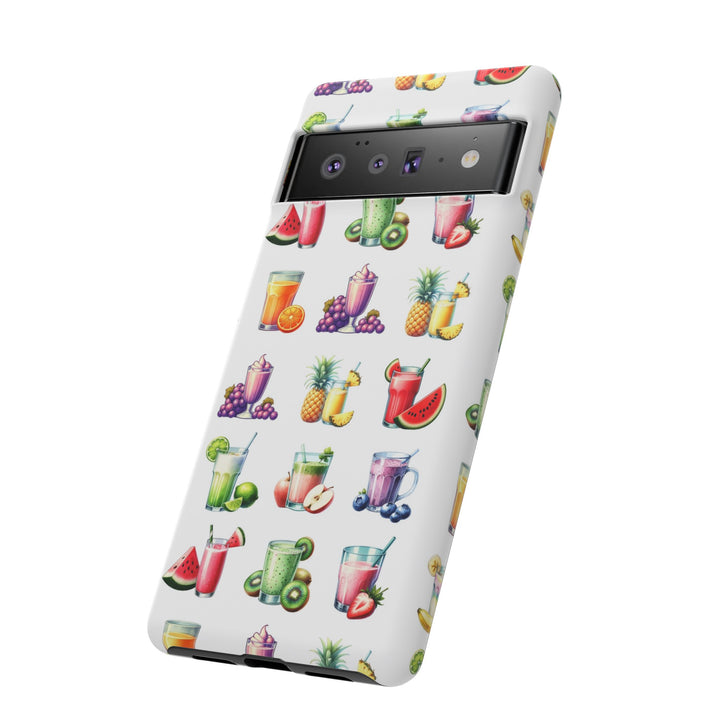 Cute Samsung Case | Cool Iphone Case | Tropical Summer Fruit Cocktail, Samsung S24, S23, S22, S21, IPhone 15 Case | Iphone 14 Case, Iphone 13 Case - Studio40ParkLane