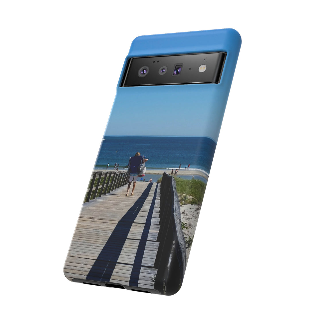 Cute Samsung Case | Cool Iphone Case | Summer Beach Walk, Samsung S24, S23, S22, S21, IPhone 15 Case | Iphone 14 Case, Iphone 13 Case - Studio40ParkLane