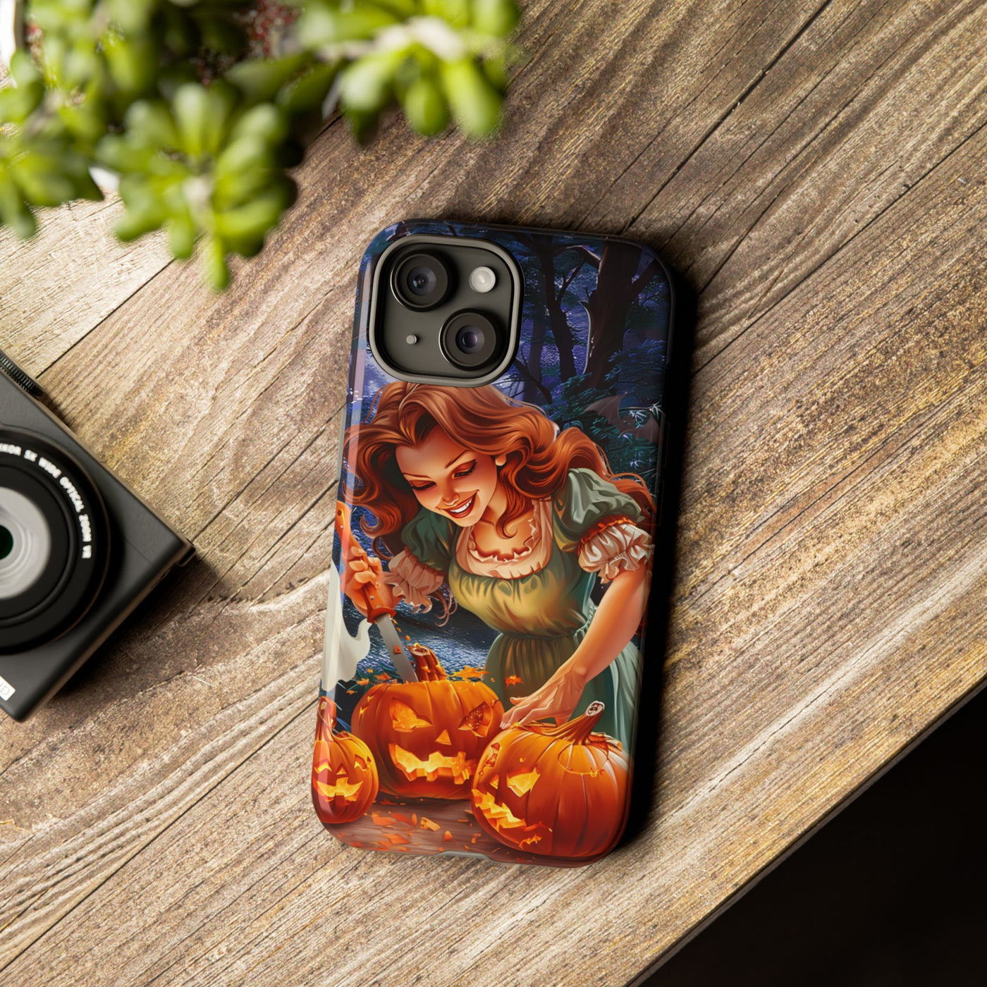 Autumn Fall Pumpkin Fairy Gift for Her Cute Phone Case for, Samsung Galaxy S24, S23, S22, S21, IPhone 16 Case | Iphone 15, Iphone 14, IPhone 13 Case