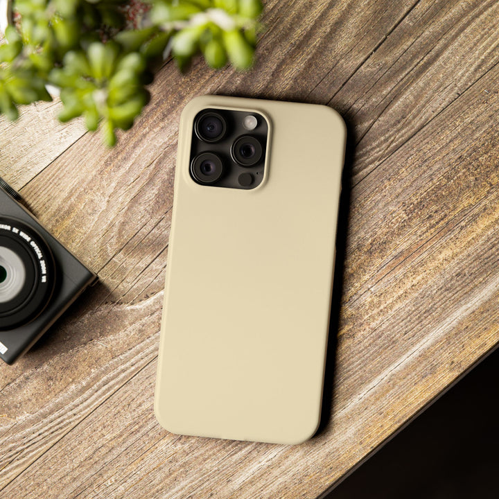 Slim Pale Yellow Gift for Her Aesthetic Cute Phone Case for Iphone 16 - | iPhone 15 Pro Max Case | iPhone 14 Case 13 12 11 10 9 8 7 - Studio40ParkLane