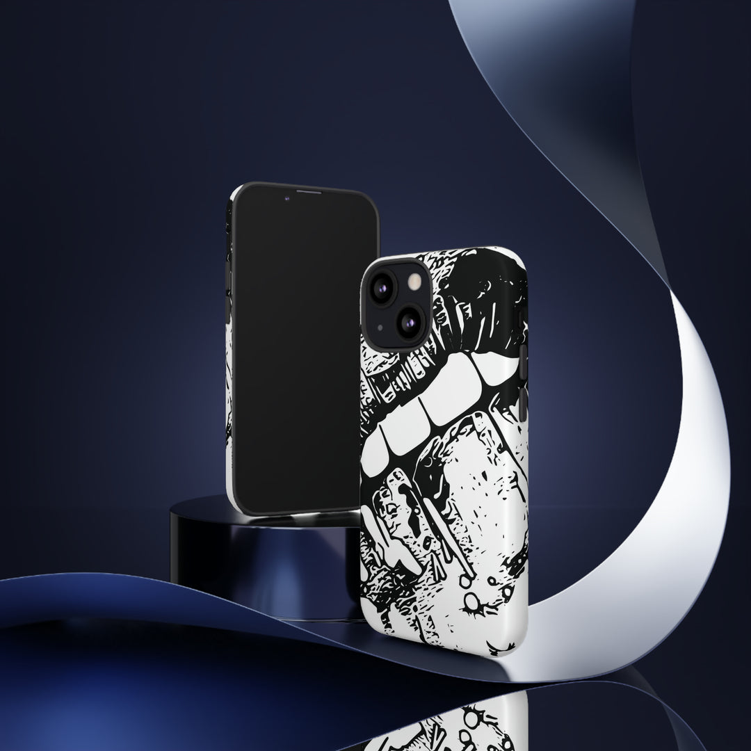 Cute IPhone Case | iPhone 15 Case | iPhone 15 Pro Max Case, Iphone 14 Case, Iphone 14 Pro Max Case IPhone Case for Art Lovers, Lips Smile - Studio40ParkLane
