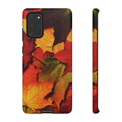 Autumn Fall Leaves Gift Cute Phone Case for, Samsung Galaxy S24, S23, S22, S21, IPhone 16 Case | Iphone 15, Iphone 14, IPhone 13 Case Mom Dad Gift