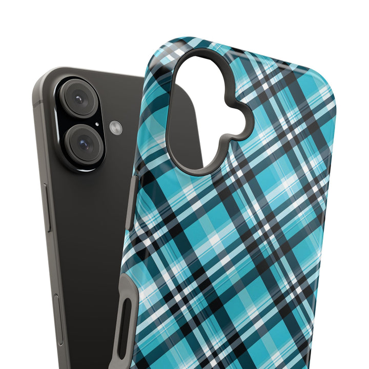 Checkered Plaid Magsafe Gift for Her Cute Phone Case for Iphone, | iPhone 16 | iPhone 15 Pro Max, Iphone 14 Pro Max, 13 12 11 10 9 8 7 - Studio40ParkLane