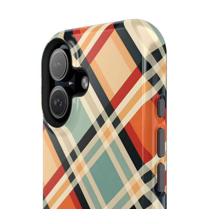 Checkered Plaid Magsafe Gift for Her Cute Phone Case for Iphone, | iPhone 16 | iPhone 15 Pro Max, Iphone 14 Pro Max, 13 12 11 10 9 8 7 - Studio40ParkLane