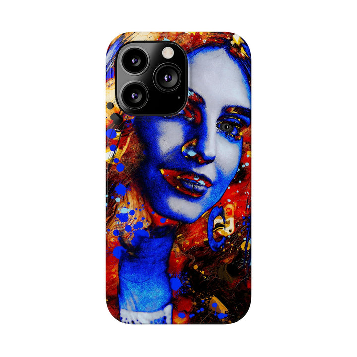 Slim Cute Phone Cases for Iphone - | iPhone 15 Case | iPhone 15 Pro Max Case, Iphone 14 Case, Iphone 14 Pro Max, Iphone 13, Marble Splash Face - Studio40ParkLane