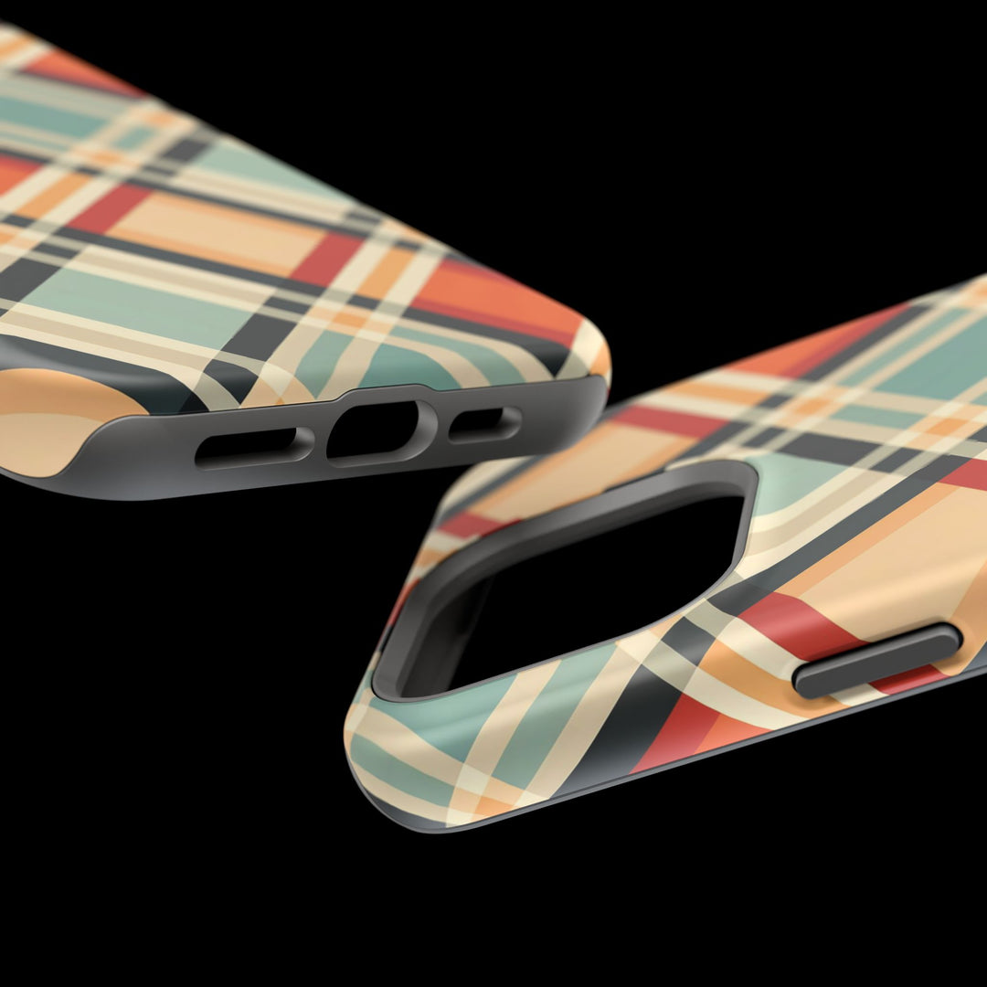 Checkered Plaid Magsafe Gift for Her Cute Phone Case for Iphone, | iPhone 16 | iPhone 15 Pro Max, Iphone 14 Pro Max, 13 12 11 10 9 8 7 - Studio40ParkLane