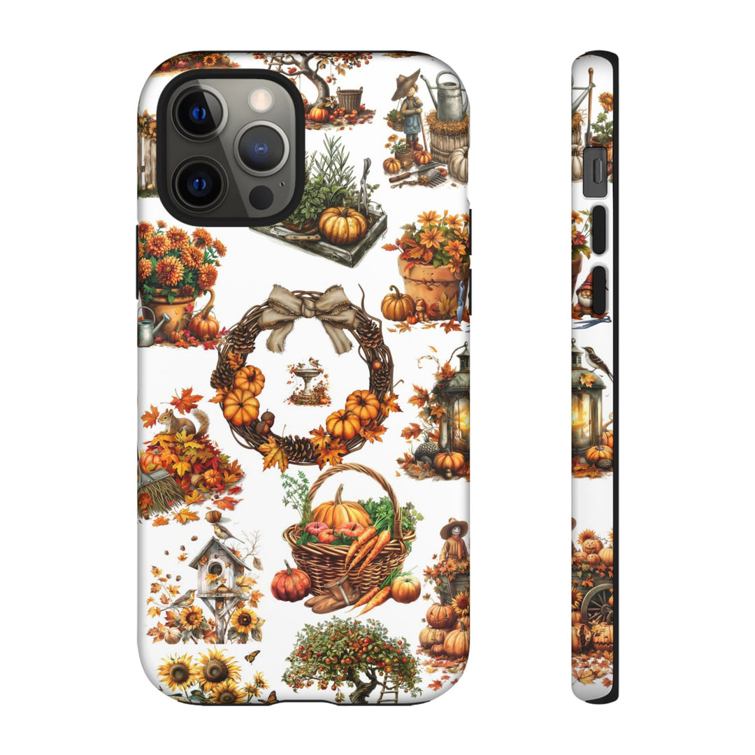 Impact Resistant, Fall Leaves Collage, Cute Phone Cases for Samsung S24, S23, S22, S21, IPhone 15 pro Iphone 14 pro Iphone 13 IPhone 12 Iphone 11 - Studio40ParkLane