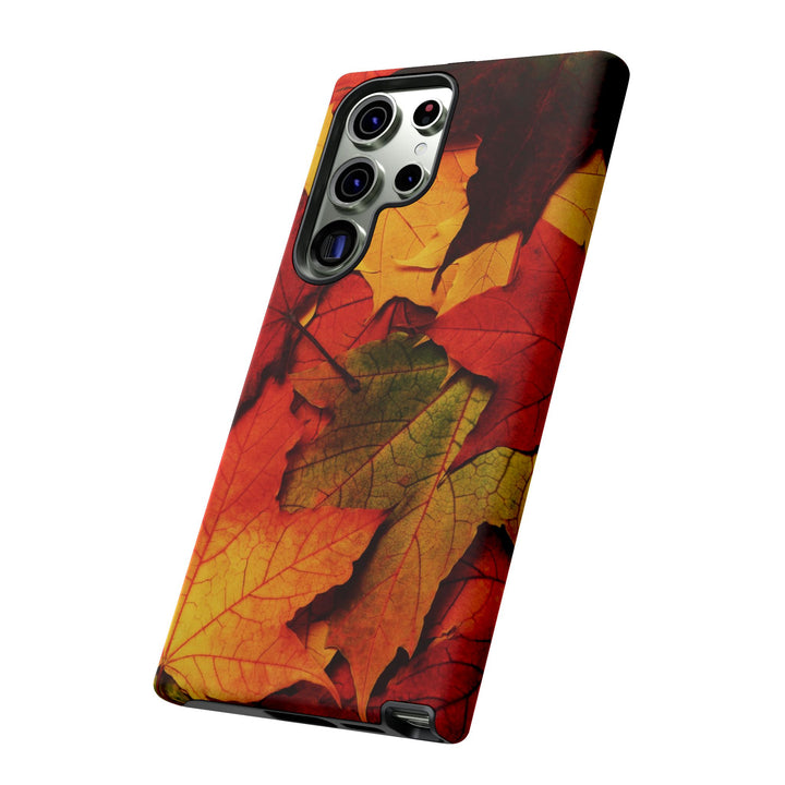 Autumn Fall Leaves Gift Cute Phone Case for, Samsung Galaxy S24, S23, S22, S21, IPhone 16 Case | Iphone 15, Iphone 14, IPhone 13 Case Mom Dad Gift - Studio40ParkLane