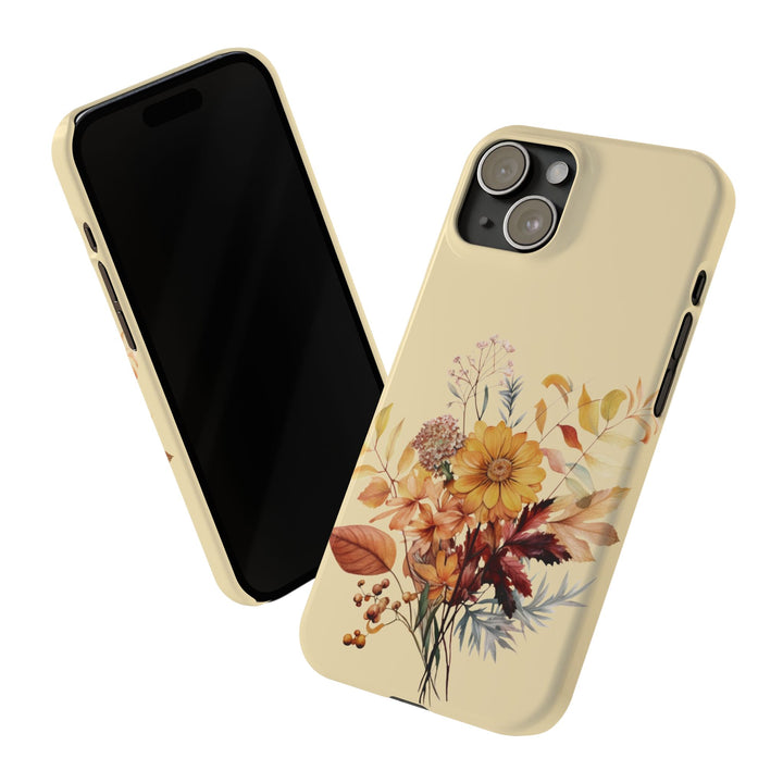 Slim Fall Autumn Leaves Gift for Her Cute Phone Cases for Iphone 16 | iPhone 15 Case | iPhone 15 Pro Max Case, Iphone 14, Iphone 14 Pro Max, Iphone 13, Slim - Studio40ParkLane