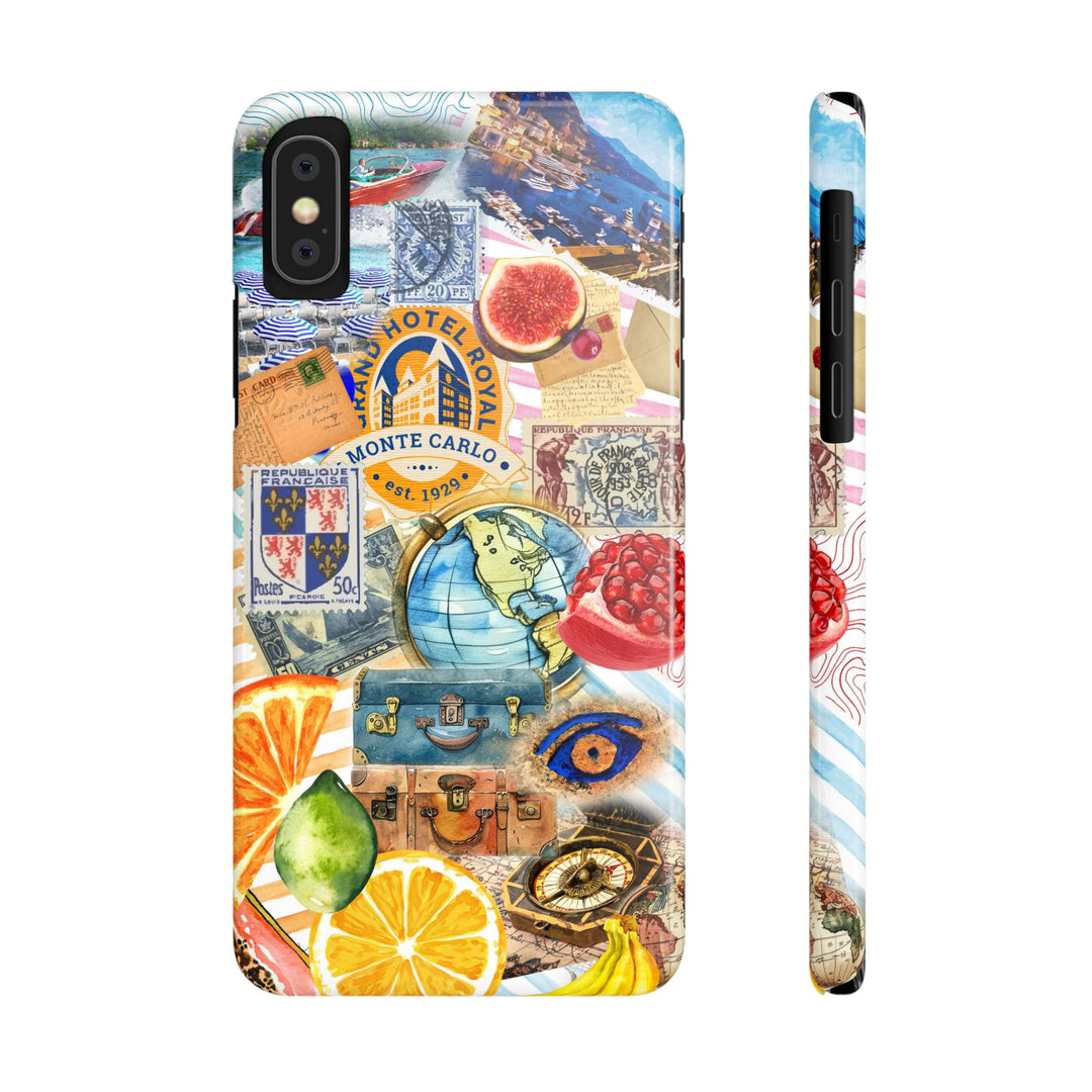 Slim Trendy French Coquette Collage Gift for Her Cute Phone Cases for Iphone 16 Cases | iPhone 15 Case | iPhone 15 Pro Max Case, Iphone 14 Case, Iphone 13, Slim - Studio40ParkLane