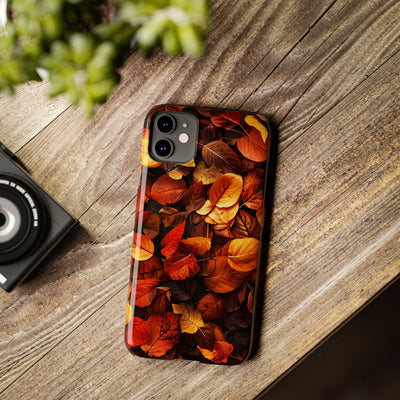 Slim Fall Autumn Leaves Gift for Her Cute Phone Cases for Iphone 16 | iPhone 15 Case | iPhone 15 Pro Max Case, Iphone 14, Iphone 14 Pro Max, Iphone 13, Slim