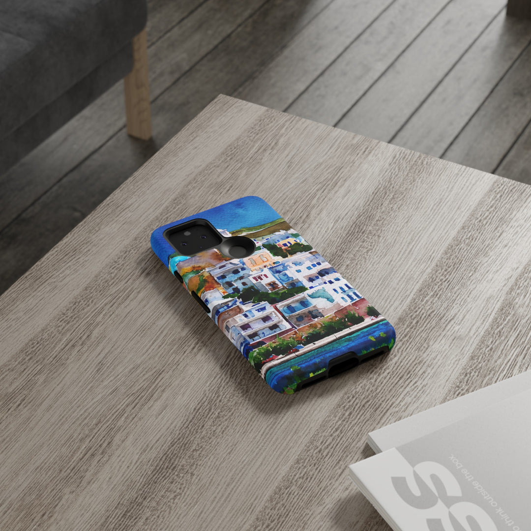 Impact Resistant, Greece House, Cute Phone Cases for Samsung S24, S23, S22, S21, IPhone 15 pro Iphone 14 pro Iphone 13 IPhone 12 Iphone 11 - Studio40ParkLane