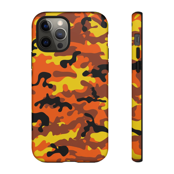Impact Resistant, Fall camo Camouflage, Cute Phone Cases for Samsung S24, S23, S22, S21, IPhone 15 pro Iphone 14 pro Iphone 13 IPhone 12 Iphone 11 - Studio40ParkLane