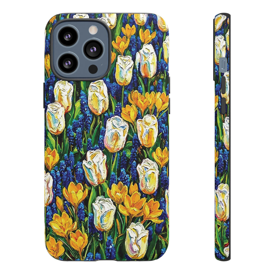 Tough Cute Spring Flowers Phone Case, for IPhone 17 Pro Max | Iphone 17 Air, Iphone 16, IPhone 15, 14 13 12, Samsung Galaxy S26, S25, S24, S23 - Studio40ParkLane