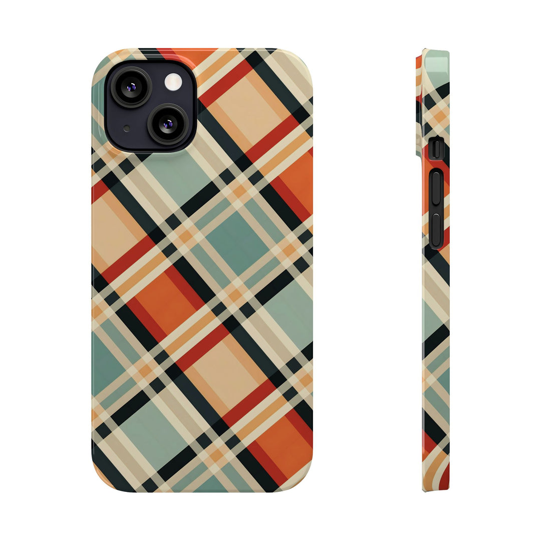 Slim Checkered Plaid Gift for Her Cute Phone Cases for Iphone 16 Pro Max | iPhone 15 Case | iPhone 15 Pro Max Case, Iphone 14, 13, 12, 11, 10, 8, 7 - Studio40ParkLane