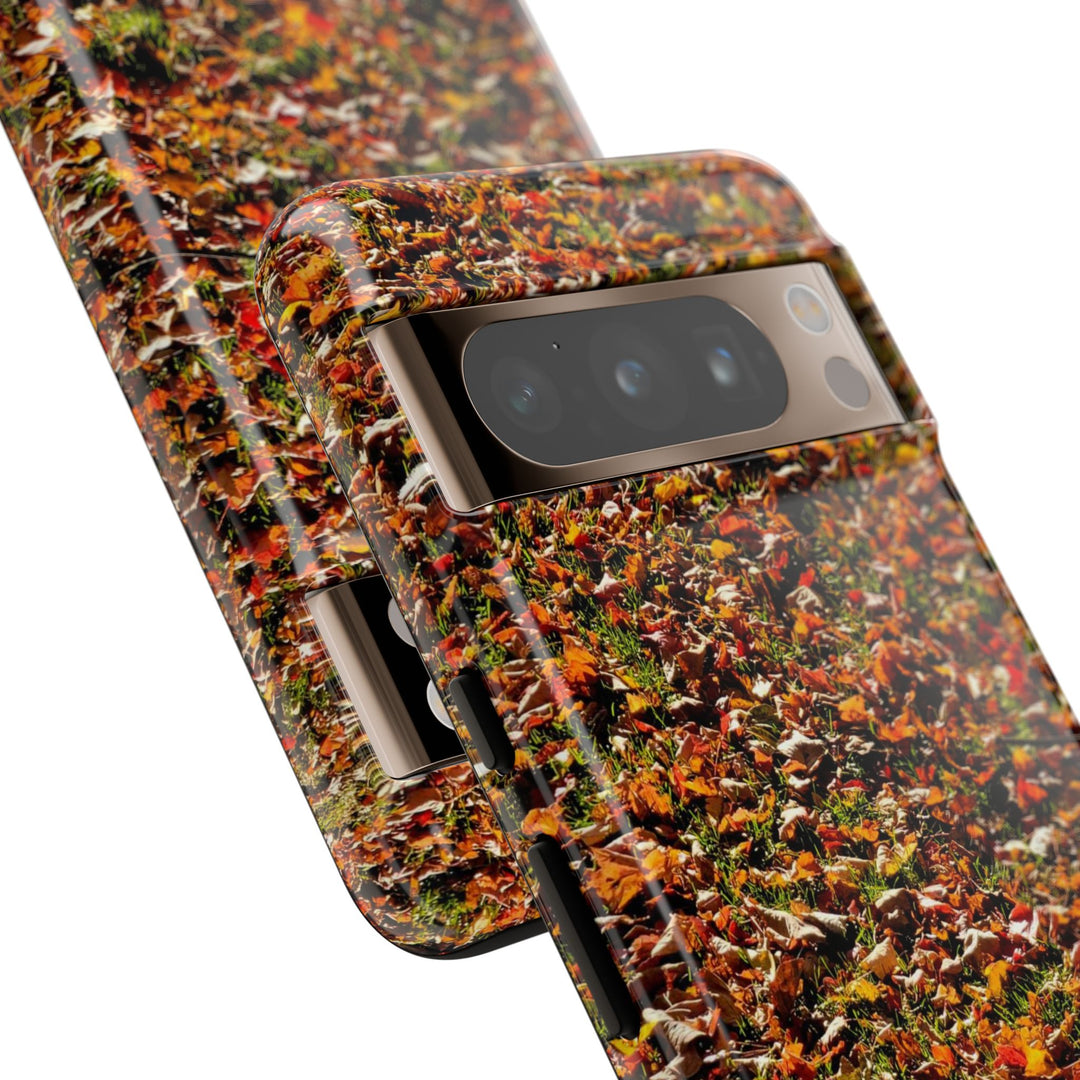 Impact Resistant, Fall Leaves Collage, Cute Phone Cases for Samsung S24, S23, S22, S21, IPhone 15 pro Iphone 14 pro Iphone 13 IPhone 12 Iphone 11 - Studio40ParkLane
