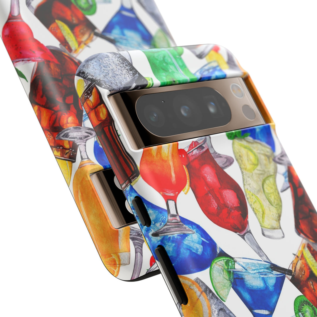 Cute Samsung Case | Cool Iphone Case | Summer Fruit Cocktail, Samsung S24, S23, S22, S21, IPhone 15 Case | Iphone 14 Case, Iphone 13 Case - Studio40ParkLane