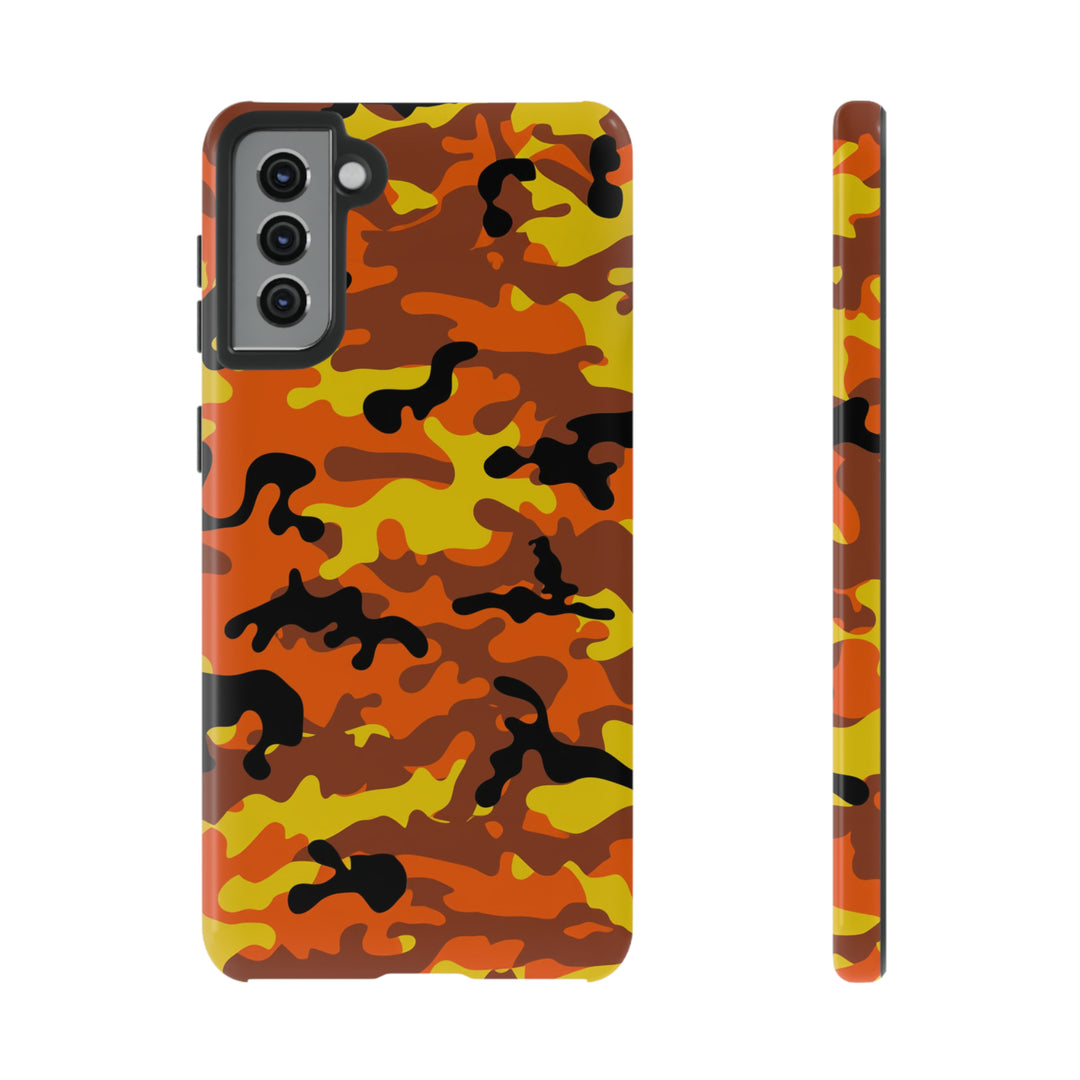Cool Phone Case | Aesthetic Phone Case | Fall Camo | For Samsung Galaxy S23, S22, S21, S20 | Luxury Double Layer | Cute - Studio40ParkLane