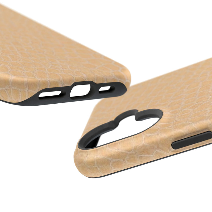 Non Leather Beige Color Pattern Magsafe Cute Phone Case for Iphone Gift for Her, | iPhone 15 Case | iPhone 15 Pro Max Case, Iphone 14, Iphone 14 Pro Max, Iphone 13, Iphone 16 - Studio40ParkLane