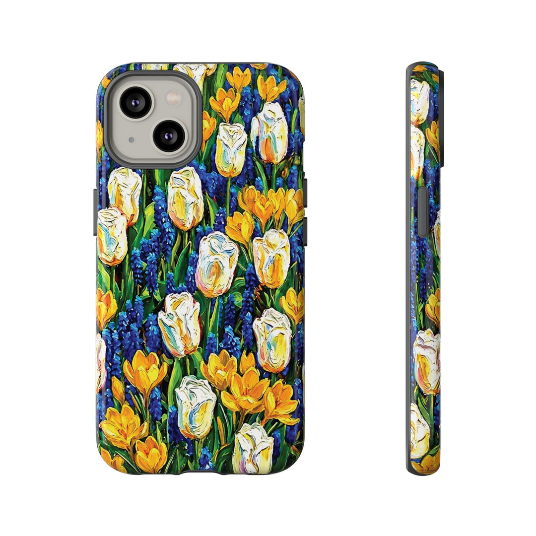 Tough Cute Spring Flowers Phone Case, for IPhone 17 Pro Max | Iphone 17 Air, Iphone 16, IPhone 15, 14 13 12, Samsung Galaxy S26, S25, S24, S23 - Studio40ParkLane