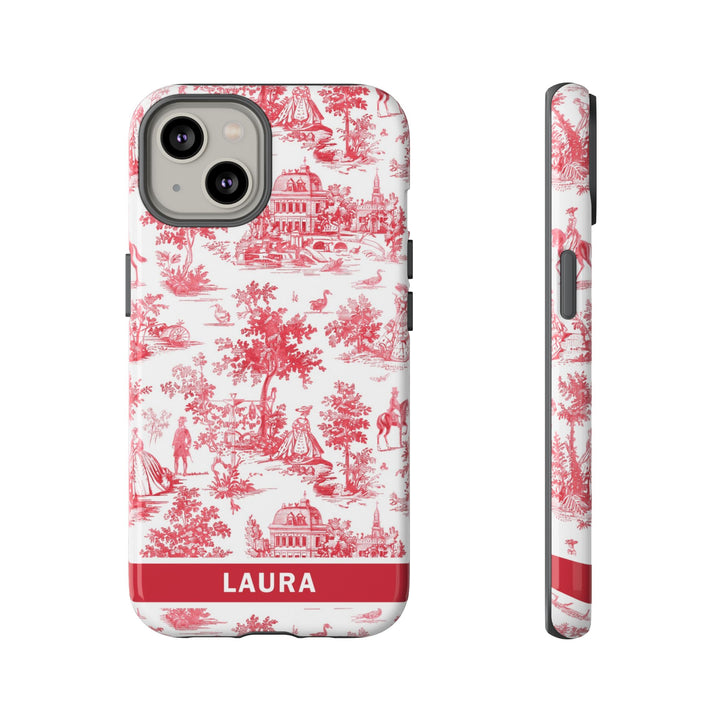 Premium Tough Personalized Initial Custom Gift Cute Phone Cases for Samsung Galaxy S24, S23, S22, S21 Plus, Ultra, Iphone 16, 15, 14 Pro Max - Studio40ParkLane